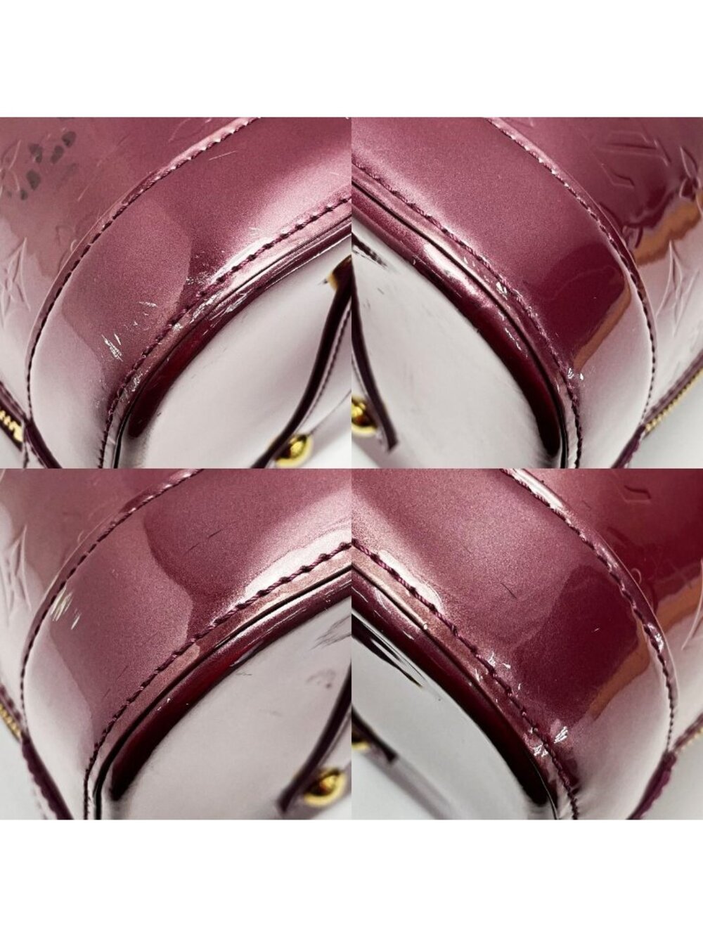 Louis Vuitton Vernis Alma GM Rouge Fauvist Padlock Key 2 - Picture 7 of 9